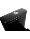 Унитаз компакт Newarc Modern Rimless 3822B-M безободковый, сиденье микролифт,черный - 8