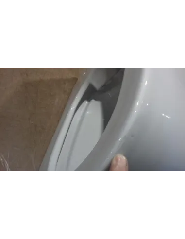 Чаша подвесного унитаза Newarc Life 1 Rimless 9823W с сиденьем - 4