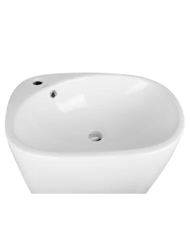 Напольная раковина Newarc Life 9812W керамическая, белая - 3