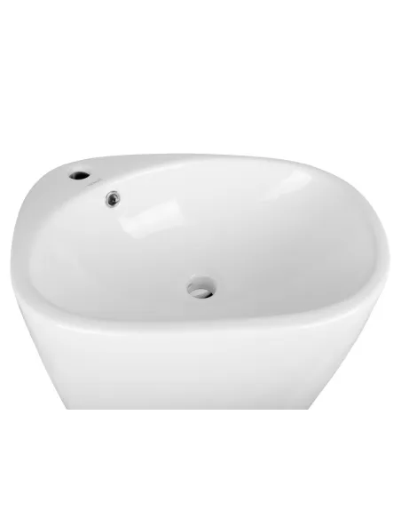 Напольная раковина Newarc Life 9812W керамическая, белая - 3