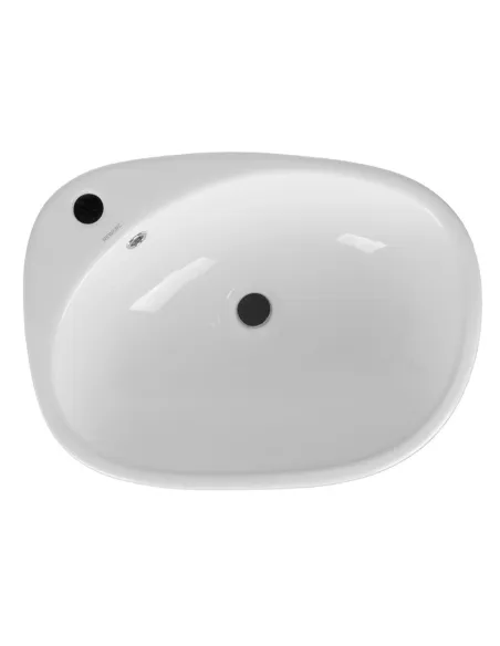 Напольная раковина Newarc Life 9812W керамическая, белая - 6