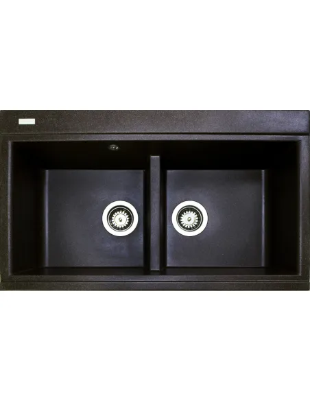 Мойка для кухни из гранита Adamant Similar коричневая, 885х505х230 мм - 1