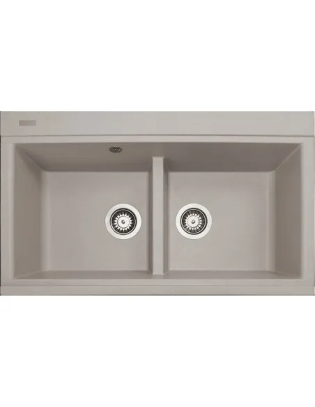 Мойка для кухни из гранита Adamant Similar Avena, 885х505х230 мм - 1