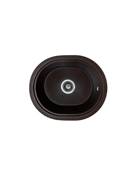 Мойка для кухни из гранита Adamant Circum Mokko, 500х425х180 мм - 1