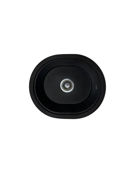 Мойка для кухни из гранита Adamant Circum антрацит, 500х425х180 мм - 1