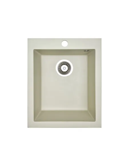 Мойка для кухни из гранита Adamant Board Ivory, 410х495х190 мм - 1