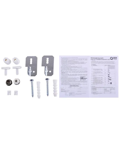 Стальной радиатор Queen Therm 500х600 22 тип, боковое подключение - 2