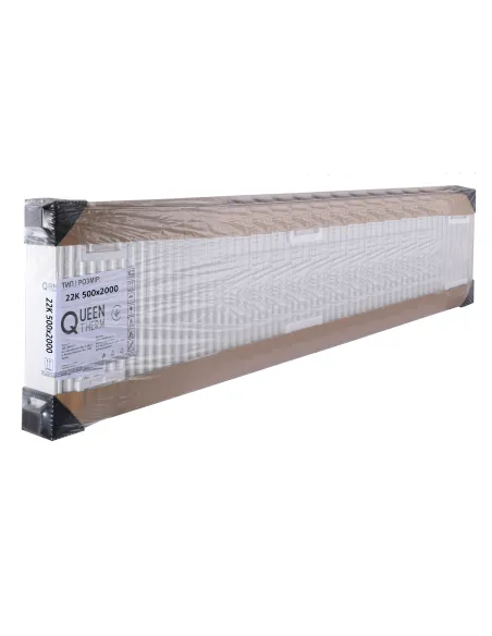 Стальной радиатор Queen Therm 500х2000 22 тип, боковое подключение - 3