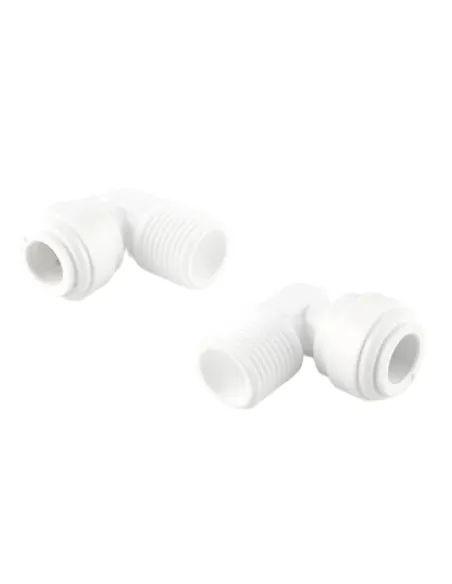 Фітинг кутовий Raifil WA-ME0606/6me6 Organic, 0.37х0.37 дюйма - 1