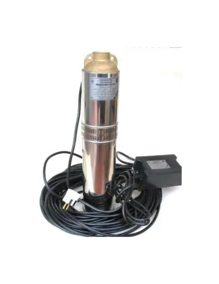 Центробежный скважинный насос Водолей БЦПЭ 0.5-63У, 1.27 кВт, кабель 63 метра - 1