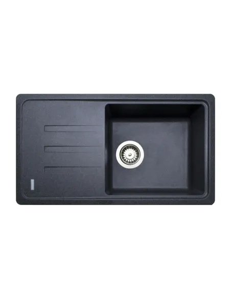 Мойка для кухни из гранита Adamant Slim Long графит, 780х435х200 мм - 1 Мойка для кухни из гранита Adamant Slim Long графит, 780х435х200 мм - 1