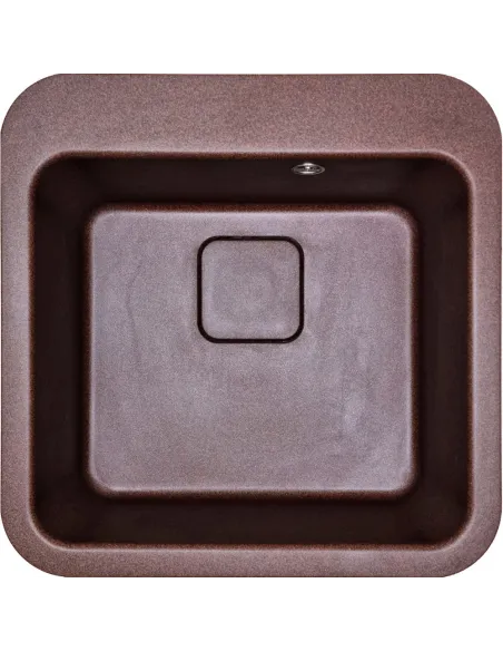 Мойка для кухни из гранита Adamant Exist Mokko, 500х500х190 мм - 1