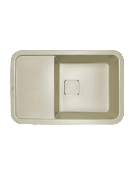 Мойка для кухни из гранита Adamant Existence Ivory, 775х505х190 мм - 1