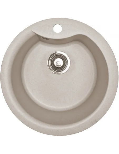 Мойка для кухни из гранита Adamant Wave Avena, 485х485х210 мм - 1