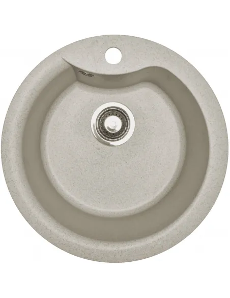 Мойка для кухни из гранита Adamant Wave Terra, 485х485х210 мм - 1