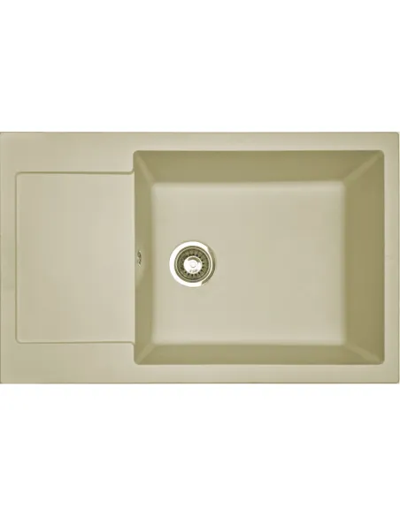 Мойка для кухни из гранита Adamant General Ivory, 775х495х200 мм - 1