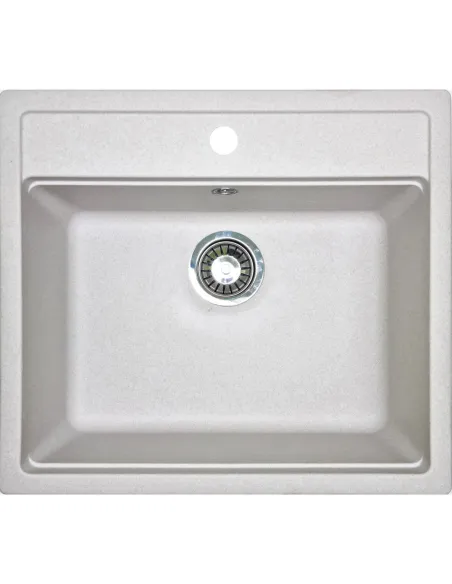 Мойка для кухни из гранита Adamant Step Avena, 565х500х190 мм - 1