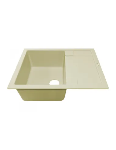 Мойка для кухни из гранита Adamant Anila Ivory, 645х495х200 мм - 2