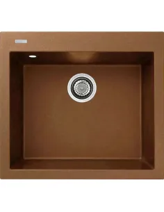 Мойка для кухни из гранита Adamant Univer Terracotta, 560х500х200 мм - 1