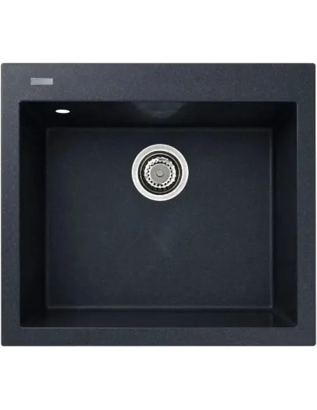 Мойка для кухни из гранита Adamant Univer графит, 560х500х200 мм - 1