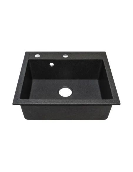 Мойка для кухни из гранита Adamant Prizma графит, 590х495х202 мм - 2