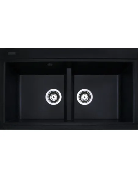 Мойка для кухни из гранита Adamant Similar антрацит, 885х505х230 мм - 1