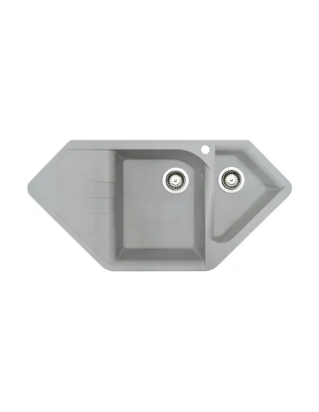 Мойка для кухни из гранита Adamant Spirit Old Stone, 1000х500х225 мм - 1