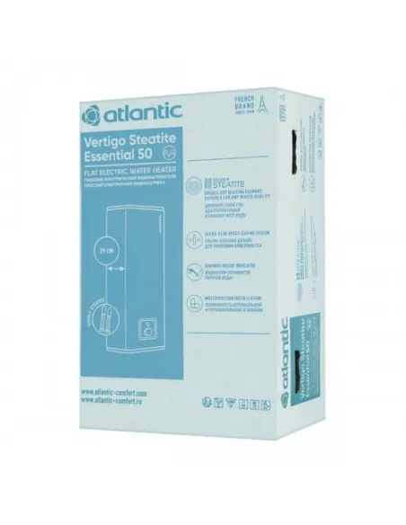 Бойлер с сухим ТЭНом Atlantic Vertigo Steatite Essential 50 - 9