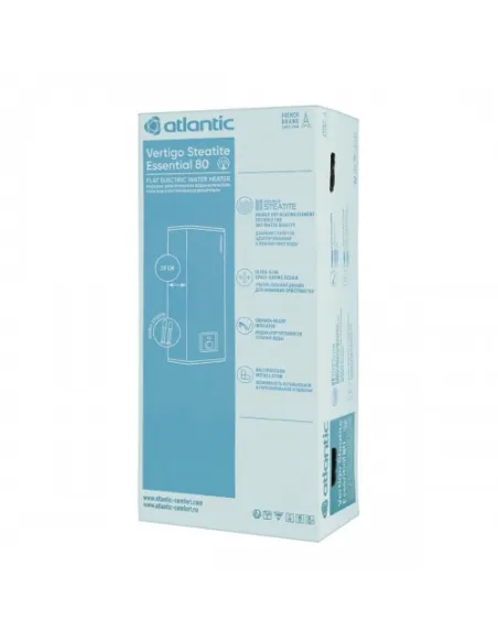 Бойлер с сухим ТЭНом Atlantic Vertigo Steatite Essential 80 - 10