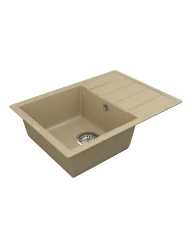 Мийка для кухні з граніту Vankor Easy EMP 02.62 Safari, 610х435х170 мм - 3