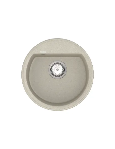 Мийка для кухні з граніту Vankor Easy EMR 01.45 Terra, 445х445х170 мм - 1