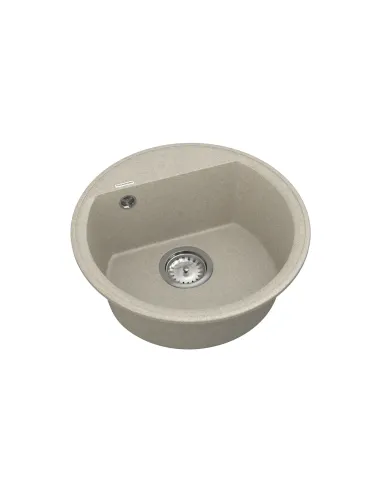 Мийка для кухні з граніту Vankor Easy EMR 01.45 Terra, 445х445х170 мм - 2