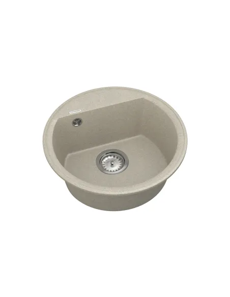 Мийка для кухні з граніту Vankor Easy EMR 01.45 Terra, 445х445х170 мм - 2