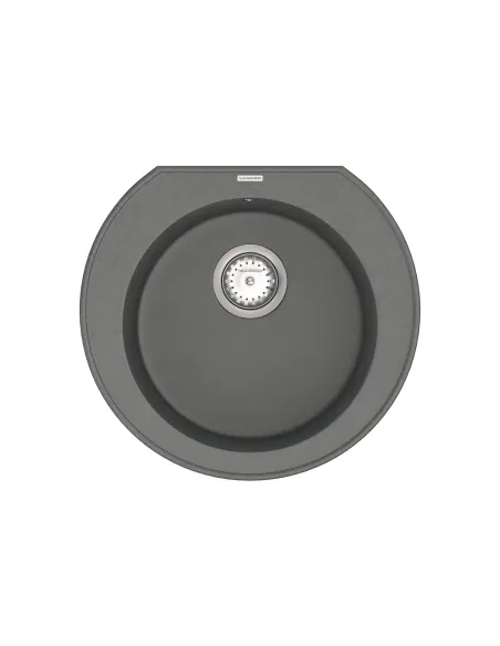 Мойка для кухни из гранита Vankor Kres KMR 01.52 Gray, 515х475х200 мм - 1 Мойка для кухни из гранита Vankor Kres KMR 01.52 Gray, 515х475х200 мм - 1