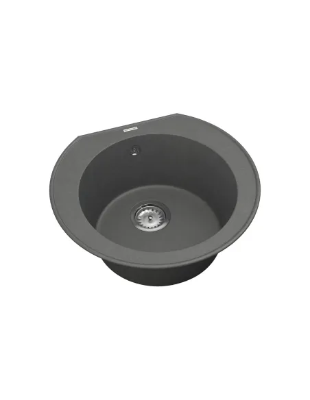 Мойка для кухни из гранита Vankor Kres KMR 01.52 Gray, 515х475х200 мм - 2 Мойка для кухни из гранита Vankor Kres KMR 01.52 Gray, 515х475х200 мм - 2