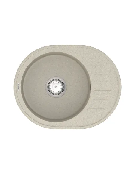 Мийка для кухні з граніту Vankor Lira LMO 02.57 Terra, 450х570х170 мм - 1