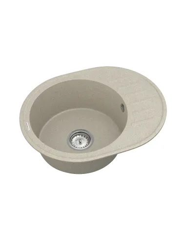 Мийка для кухні з граніту Vankor Lira LMO 02.57 Terra, 450х570х170 мм - 2