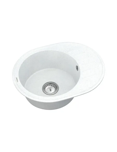 Мойка для кухни из гранита Vankor Lira LMO 02.57 White stone, 450х570х170 мм - 2 Мойка для кухни из гранита Vankor Lira LMO 02.57 White stone, 450х570х170 мм - 2