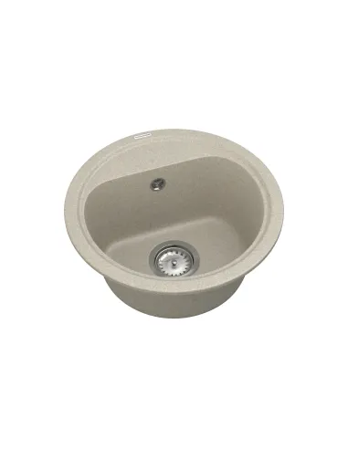 Мийка для кухні з граніту Vankor Lira LMR 01.44 Terra, 440х440х180 мм - 2