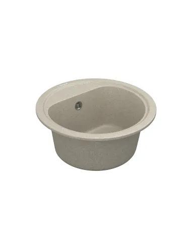 Мийка для кухні з граніту Vankor Lira LMR 01.44 Terra, 440х440х180 мм - 3