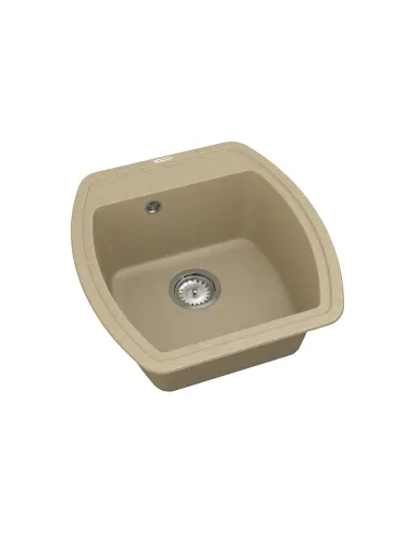Мийка для кухні з граніту Vankor Norton NMP 01.48 Safari, 505х480х200 мм - 2