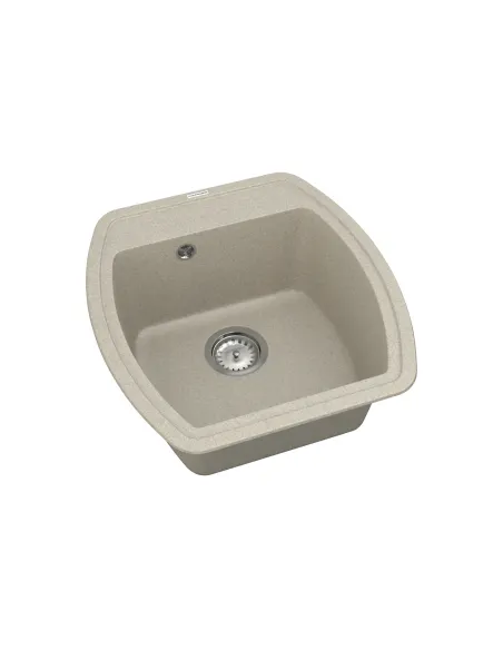 Мойка для кухни из гранита Vankor Norton NMP 01.48 Terra, 505х480х200 мм - 2