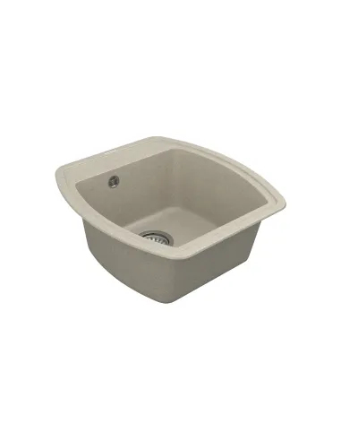 Мойка для кухни из гранита Vankor Norton NMP 01.48 Terra, 505х480х200 мм - 3