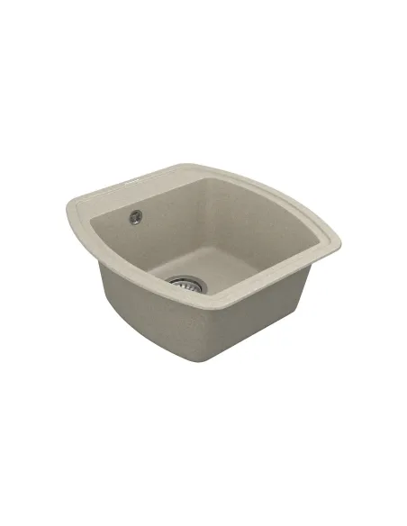 Мойка для кухни из гранита Vankor Norton NMP 01.48 Terra, 505х480х200 мм - 3