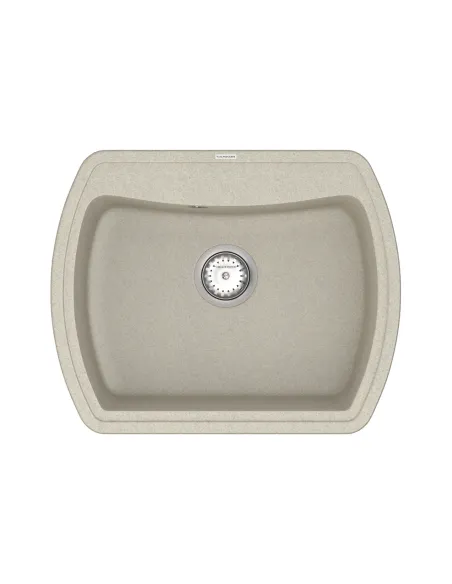 Мийка для кухні з граніту Vankor Norton NMP 01.63 Terra, 625х505х200 мм - 1