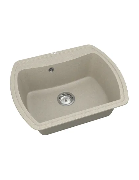 Мийка для кухні з граніту Vankor Norton NMP 01.63 Terra, 625х505х200 мм - 2