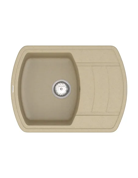 Мийка для кухні з граніту Vankor Norton NMP 02.67 Safari, 670х500х200 мм - 1