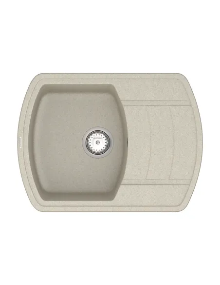 Мийка для кухні з граніту Vankor Norton NMP 02.67 Terra, 670х500х200 мм - 1