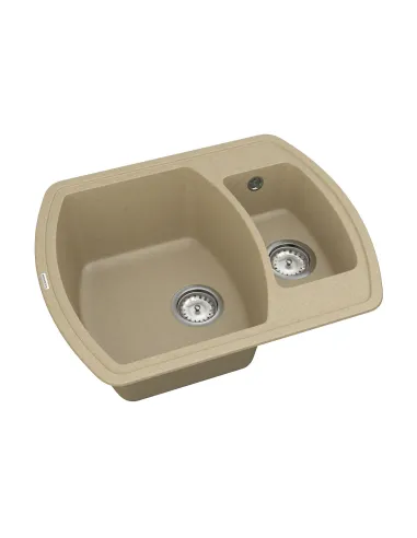 Мийка для кухні з граніту Vankor Norton NMP 03.63 Safari, 500х625х200 мм - 2