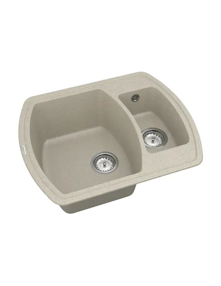 Мойка для кухни из гранита Vankor Norton NMP 03.63 Terra, 500х625х200 мм - 2